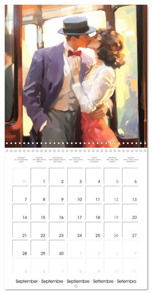 Produktbild: Delicate emotions (Wall Calendar 2026 12 &times; 12 Inch) CALVENDO 12 Month Wall Calendar