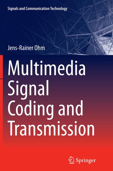 Produktbild: Multimedia Signal Coding and Transmission
