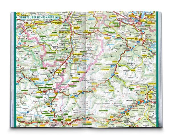 Produktbild: KOMPASS Wanderf&uuml;hrer Lechweg mit Lechschleifen, 16 Touren und Etappen