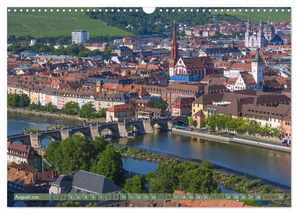 Produktbild: Romantisches Mainfranken (Wandkalender 2026 DIN A3 quer), CALVENDO Monatskalender