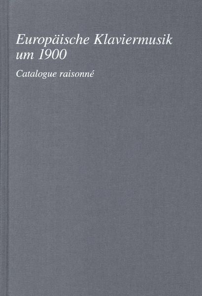 Produktbild: B&uuml;cher und Zeitschriften - Europ&auml;ische Klaviermusik um 1900