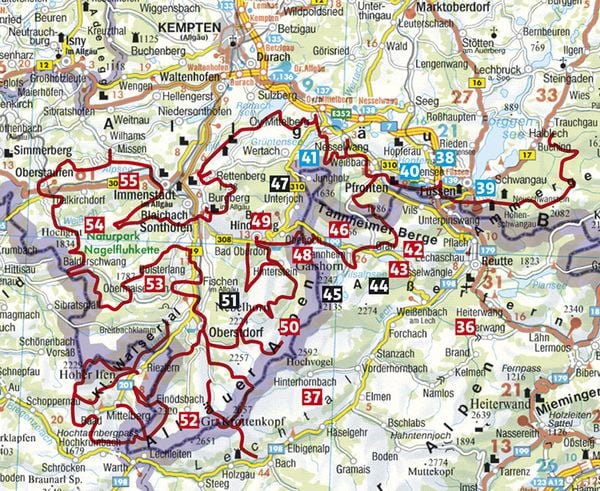 Produktbild: Himmelsstürmer Route – Wandertrilogie Allgäu