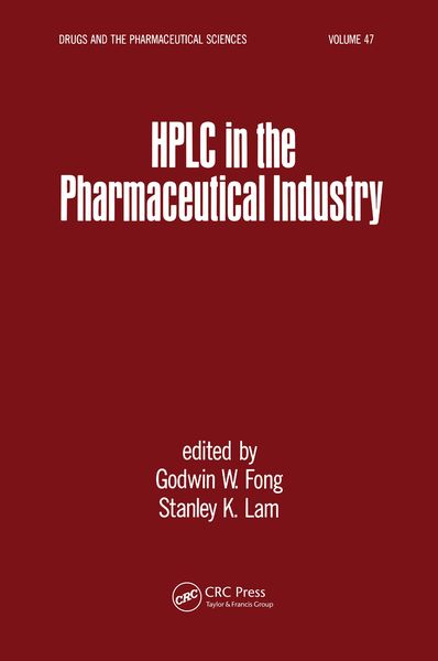 Produktbild: HPLC in the Pharmaceutical Industry