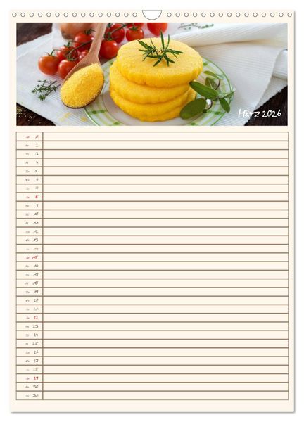 Produktbild: Guten Appetit (Wandkalender 2026 DIN A3 hoch), CALVENDO Monatskalender