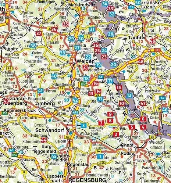 Produktbild: ROTHER Wanderf&uuml;hrer Oberpf&auml;lzer Wald