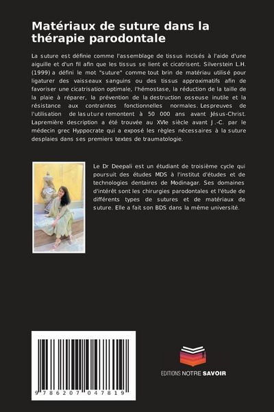 Produktbild: Mat&eacute;riaux de suture dans la th&eacute;rapie parodontale