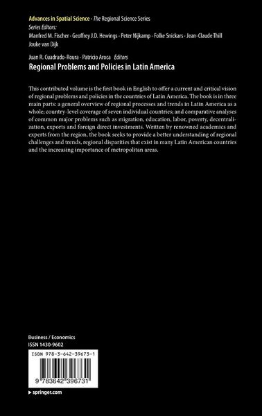 Produktbild: Regional Problems and Policies in Latin America
