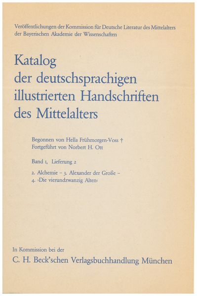 Produktbild: Alchemie. Alexander der Gro&szlig;e. 'Die vierundzwanzig Alten'