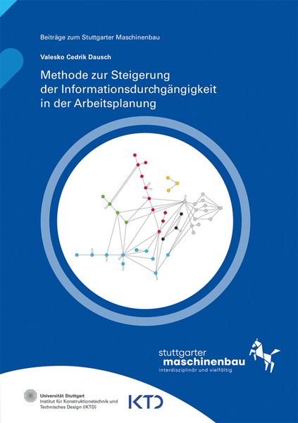 Produktbild: Methode zur Steigerung der Informationsdurchg&auml;ngigkeit in der Arbeitsplanung
