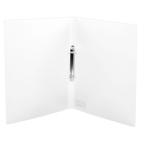 Produktbild: Idena Ringbuch aus Kunststoff 2 Ringe wei&szlig; DIN A4 R&uuml;ckenbreite 2cm