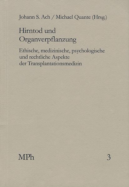 Produktbild: Hirntod und Organverpflanzung