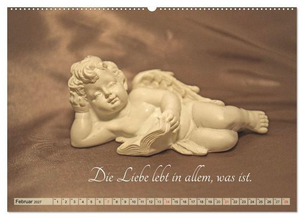 Produktbild: Engel - Die Worte der Liebe (Wandkalender 2027 DIN A2 quer), CALVENDO Monatskalender