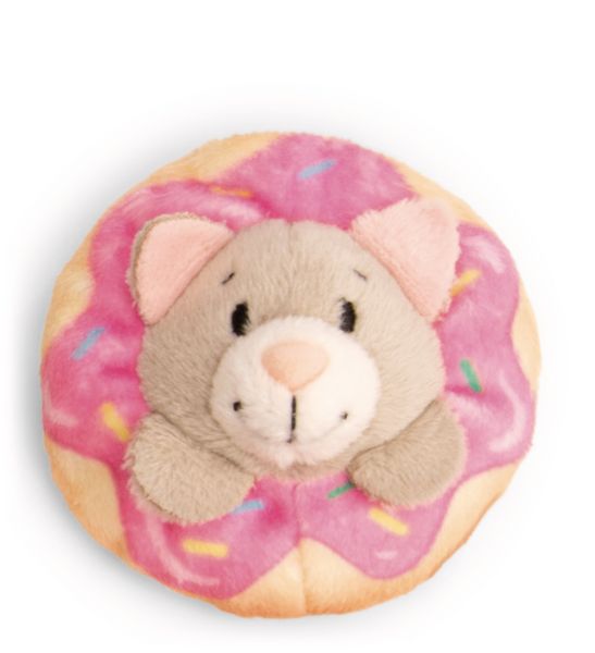 Produktbild: NICI - Mini MagNICI Katze mit Donut 7cm an Header Karte