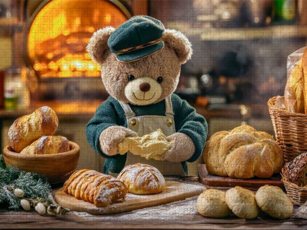 Produktbild: CALVENDO Puzzle In meiner B&auml;ckerei backe ich das Brot | 2000 Teile Lege-Gr&ouml;&szlig;e 90x67cm Foto-Puzzle f&uuml;r gl&uuml;ckliche Stunden