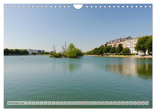 Produktbild: Kopenhagen. D&auml;nemarks sch&ouml;ne bunte Metropole (Wandkalender 2026 DIN A4 quer), CALVENDO Monatskalender