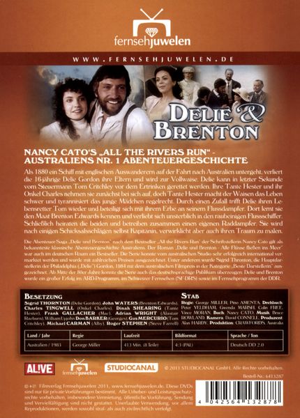 Produktbild: Delie & Brenton - Die komplette Staffel 1 [4 DVDs]