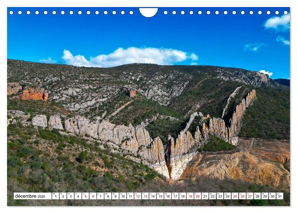 Produktbild: Sublimes paysages d'Espagne (Calendrier mural 2026 DIN A4 vertical), CALVENDO calendrier mensuel