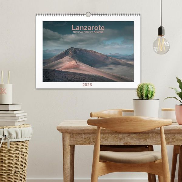 Produktbild: Lanzarote - Naturwunder im Atlantik (Wandkalender 2026 DIN A3 quer), CALVENDO Monatskalender