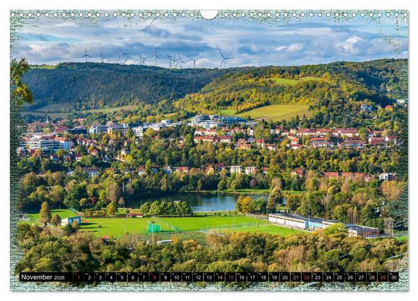 Produktbild: Jena attraktiv (Wandkalender 2026 DIN A3 quer), CALVENDO Monatskalender