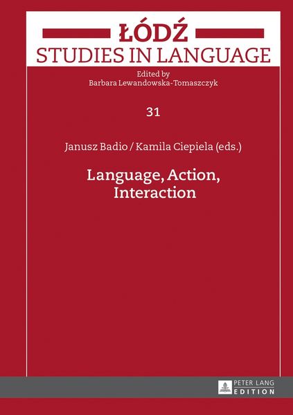 Produktbild: Language, Action, Interaction