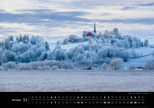 Produktbild: Norwegen Premiumkalender 2027