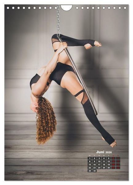 Produktbild: Aerial Hoop Magic (Wandkalender 2026 DIN A4 hoch), CALVENDO Monatskalender