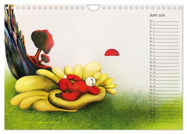 Produktbild: Schilcher tr&auml;umt ... (Wandkalender 2026 DIN A4 quer), CALVENDO Monatskalender