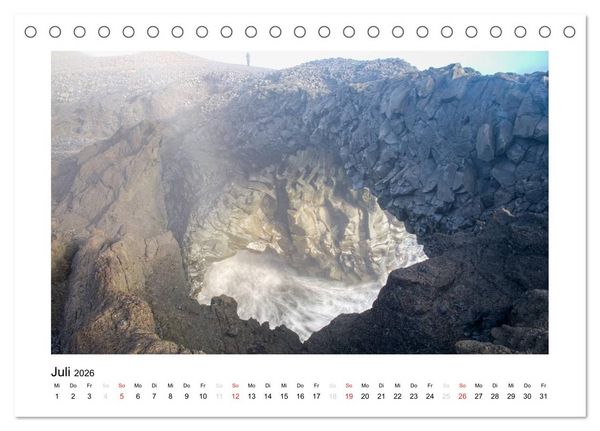Produktbild: Magisches Island (Tischkalender 2026 DIN A5 quer), CALVENDO Monatskalender