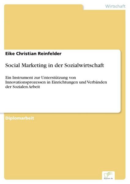 Produktbild: Social Marketing in der Sozialwirtschaft