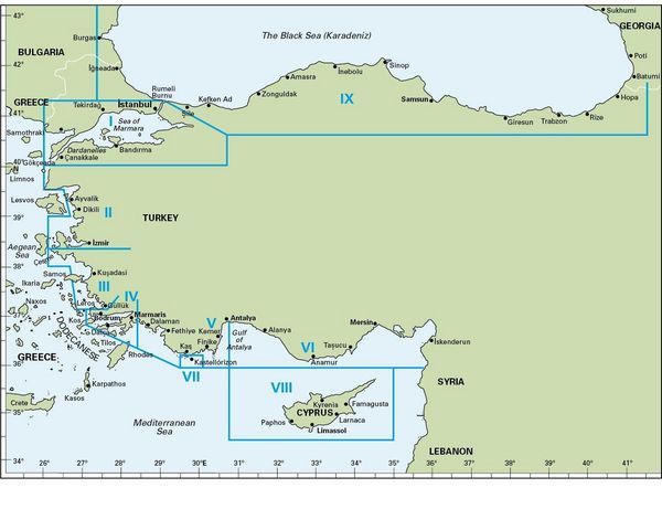 Produktbild: Turkish Waters and Cyprus Pilot, Imray
