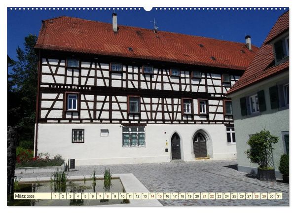 Produktbild: Unterwegs in G&ouml;ppingen (hochwertiger Premium Wandkalender 2026 DIN A2 quer), Kunstdruck in Hochglanz