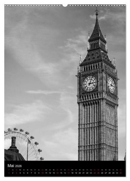 Produktbild: Big City London (Wandkalender 2026 DIN A2 hoch), CALVENDO Monatskalender