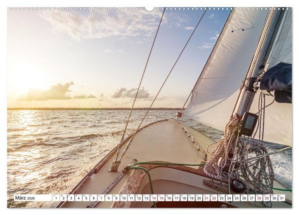 Produktbild: Flensburger F&ouml;rde: Eine Reise durch Deutschlands hohen Norden (hochwertiger Premium Wandkalender 2026 DIN A2 quer), Kunstdruck in Hochglanz