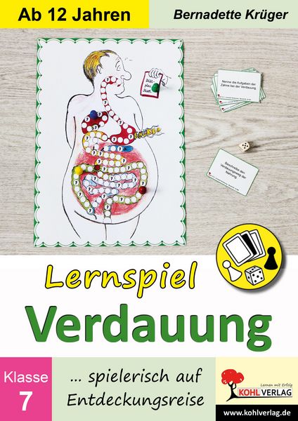 Produktbild: Lernspiel Verdauung (ab 12 Jahren)