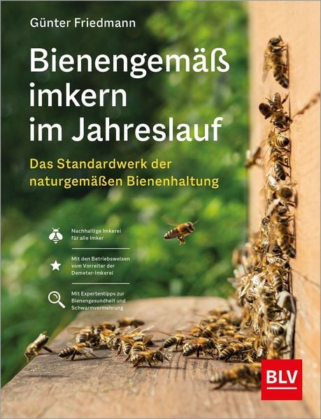 Produktbild: Bienengem&auml;&szlig; imkern im Jahreslauf