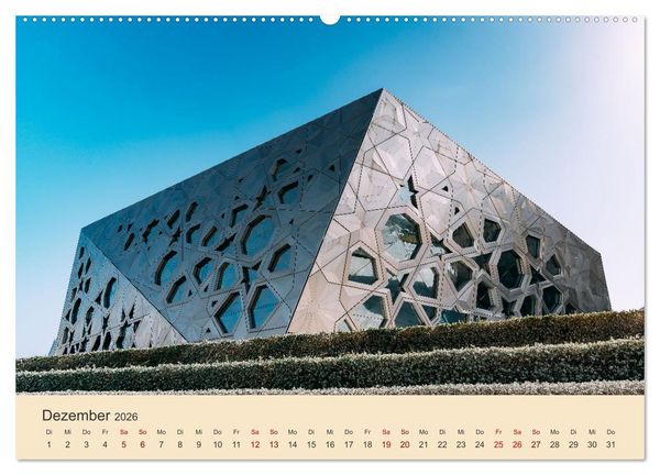 Produktbild: Kuwait - Moderne trifft Tradition (hochwertiger Premium Wandkalender 2026 DIN A2 quer), Kunstdruck in Hochglanz