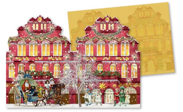 Produktbild: Mini-Adventskalender &ndash; Nostalgische Weihnachtsh&auml;user