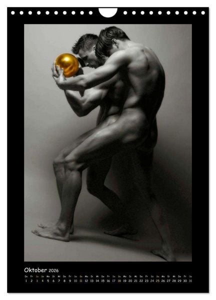 Produktbild: Golden Ball - M&auml;nner Akte (Wandkalender 2026 DIN A4 hoch), CALVENDO Monatskalender