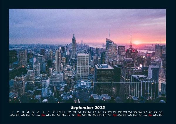 Produktbild: New York 2025 Fotokalender DIN A4