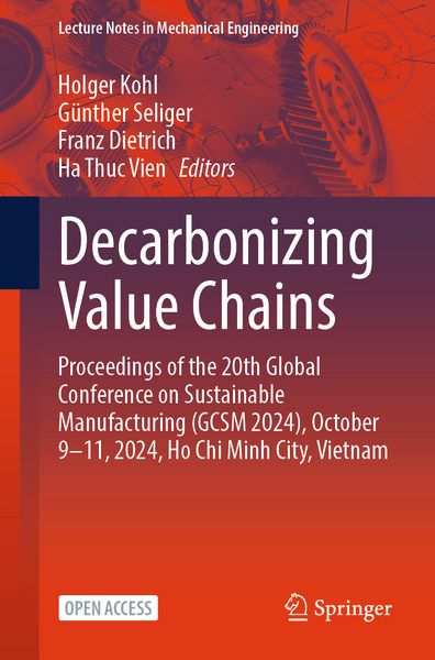 Produktbild: Decarbonizing Value Chains