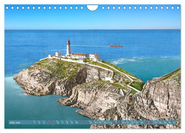 Produktbild: Wales around 1900 - photos restored and colourised (Wall Calendar 2026 DIN A4 landscape), CALVENDO 12 Month Wall Calendar