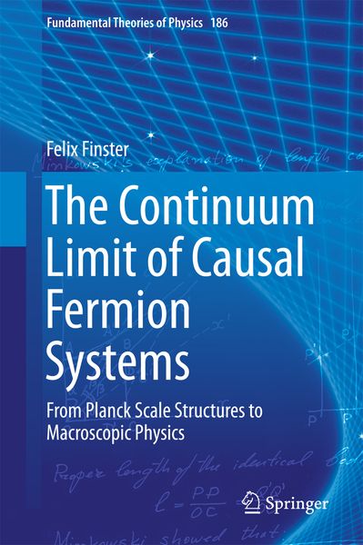 Produktbild: The Continuum Limit of Causal Fermion Systems