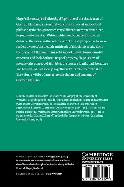 Produktbild: Hegel's 'Elements of the Philosophy of Right'
