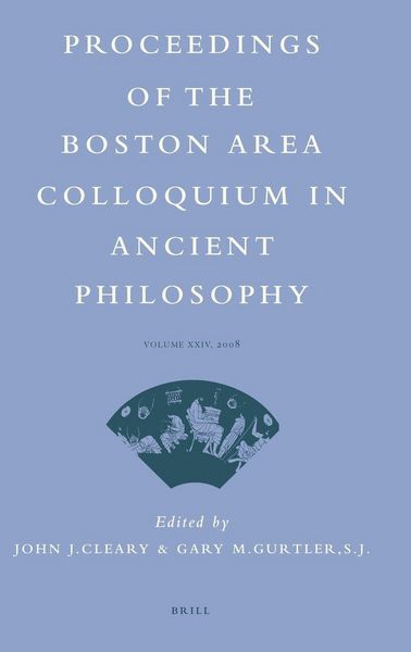Produktbild: Proceedings of the Boston Area Colloquium in Ancient Philosophy