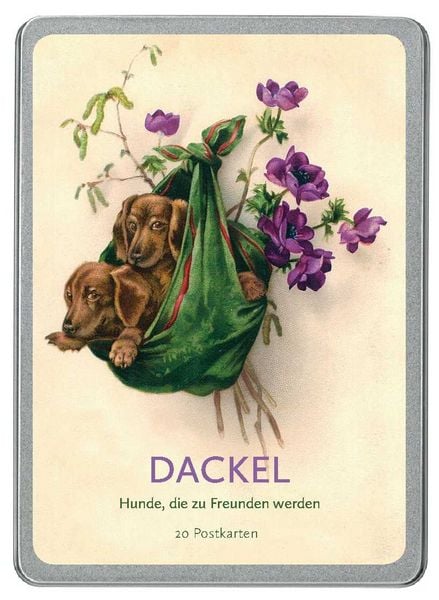 Produktbild: Dackel Postkarten VE 20