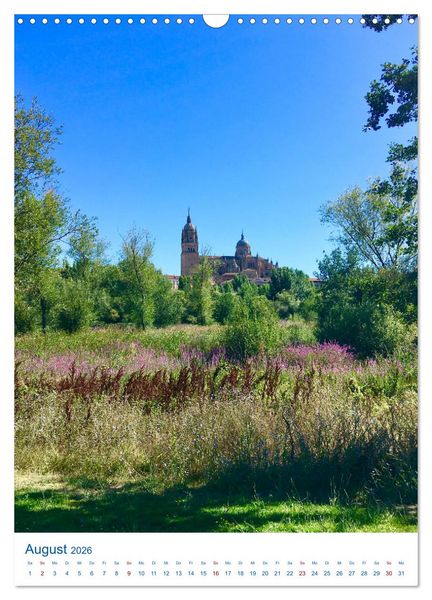 Produktbild: Salamanca. Die goldene Stadt am Tormes (Wandkalender 2026 DIN A3 hoch), CALVENDO Monatskalender