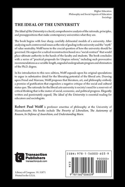 Produktbild: The Ideal of the University