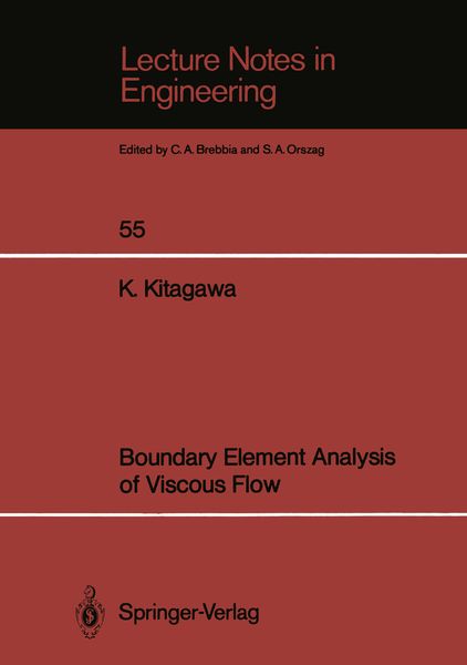 Produktbild: Boundary Element Analysis of Viscous Flow