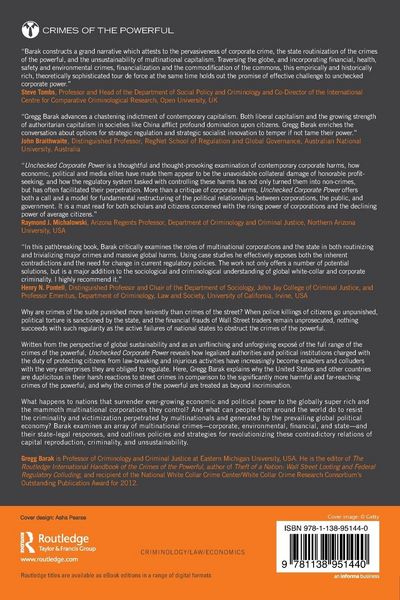 Produktbild: Unchecked Corporate Power