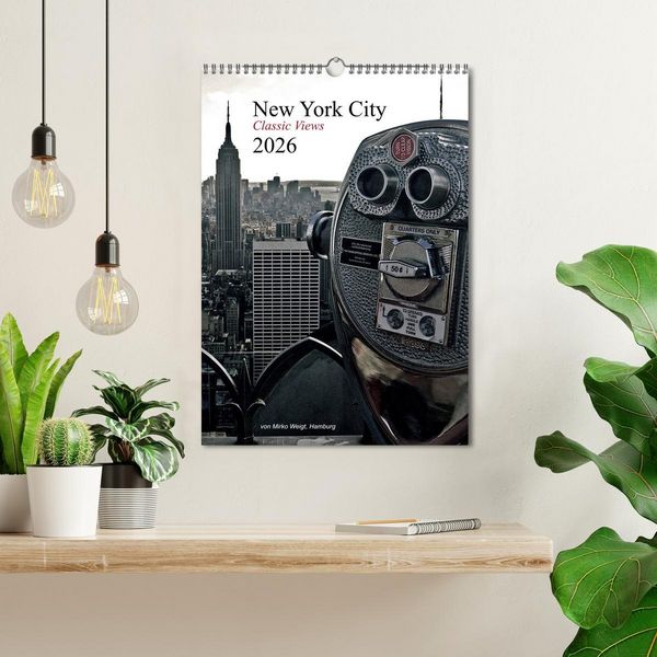 Produktbild: New York City 2026 &bull; Classic Views (Wandkalender 2026 DIN A3 hoch), CALVENDO Monatskalender